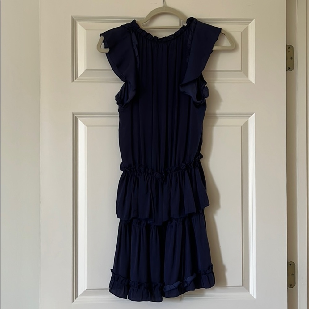 TCEC Blue Ruffle Dress - Picture 2 of 3